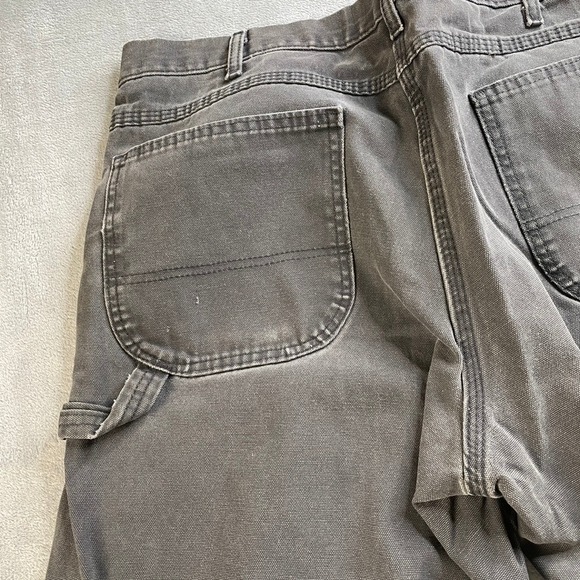 Dickies Men's Relaxed Fit Duck Canvas Carpenter Pants Faded Black 36x34-READ - Picture 15 of 16